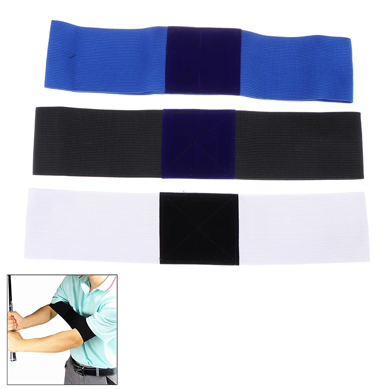 

Elastic Arm Band Belt Golf Swing Trainer Eginner Practicing Guide Gesture Alignment Training Aid Aids Correct Swing Trainer