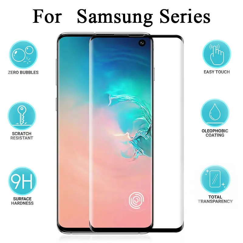 3D Защитное стекло для Samsung Galaxy S10 Plus Lite S 10 закаленное защитное экрана