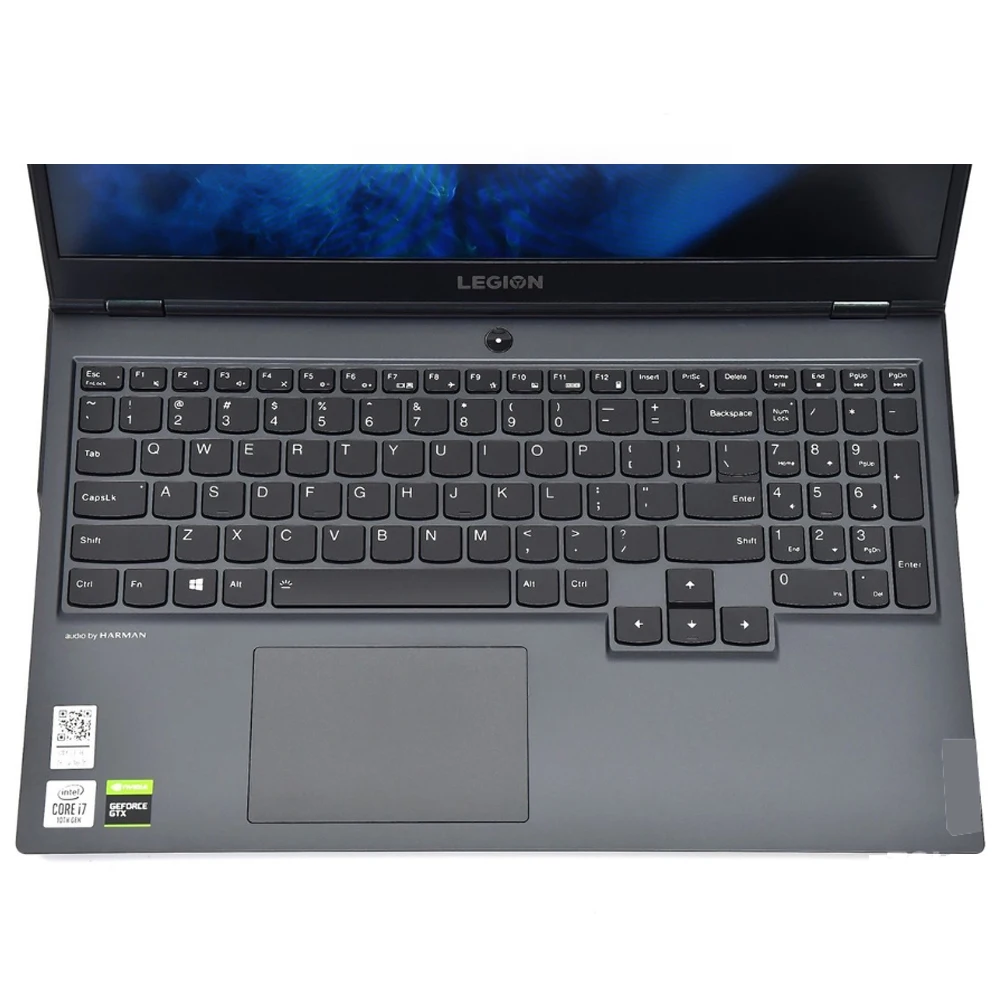 Чехлы для клавиатуры OVY lenovo IdeaPad Gaming 3 Legion 5 5P Slim 7 прозрачный ТПУ пыленепроницаемый