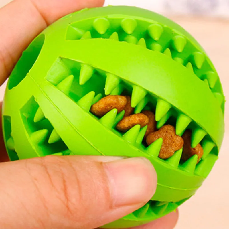 Резиновая игрушка для собак труба утечка еда собаки мяч креативные Домашние