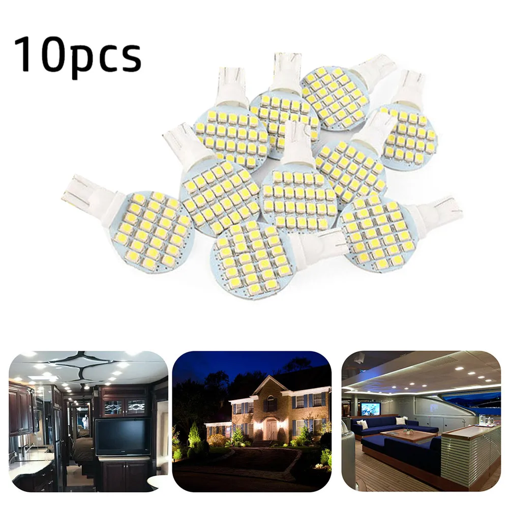

T10/921/194 Bulbs Trailer LED 10x 4.8W Accessories Interior Landscaping