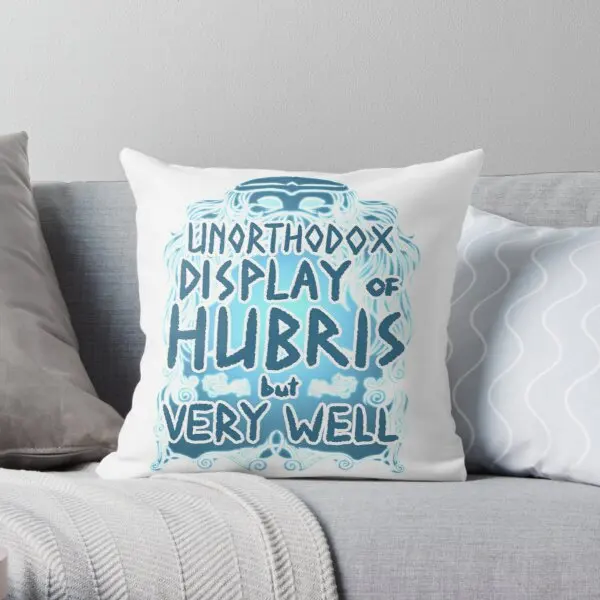 

Hubris Soft ative Throw Pillow Cover Pillow Case Cover Wedding Bed Pillows NOT Included