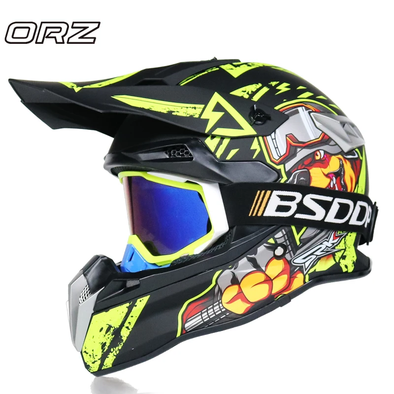 

ABS Certified WLT-188 Professional Motocross Helmet Men's Motorcycle Casco Off-road Rally Capacete Dot 1.3kg Unisex