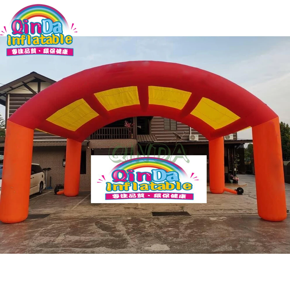 Надувные события пляж двор газон паучьи ноги палатка для кемпинга Gazebo