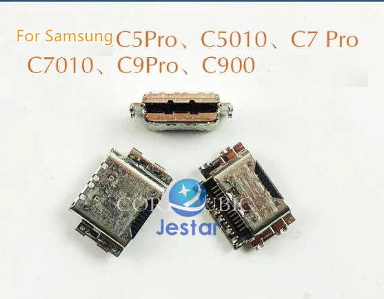 10 шт. USB порт зарядного устройства для Samsung C5pro C7pro C9pro C5010 C9000 C7010 | Электронные
