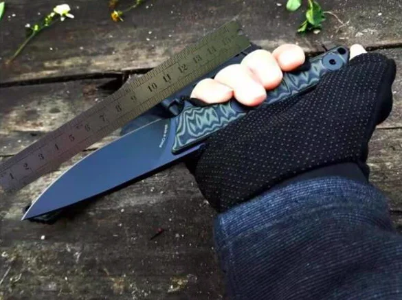 Охотничий нож с тремя осями тактический прибор для самообороны повседневного