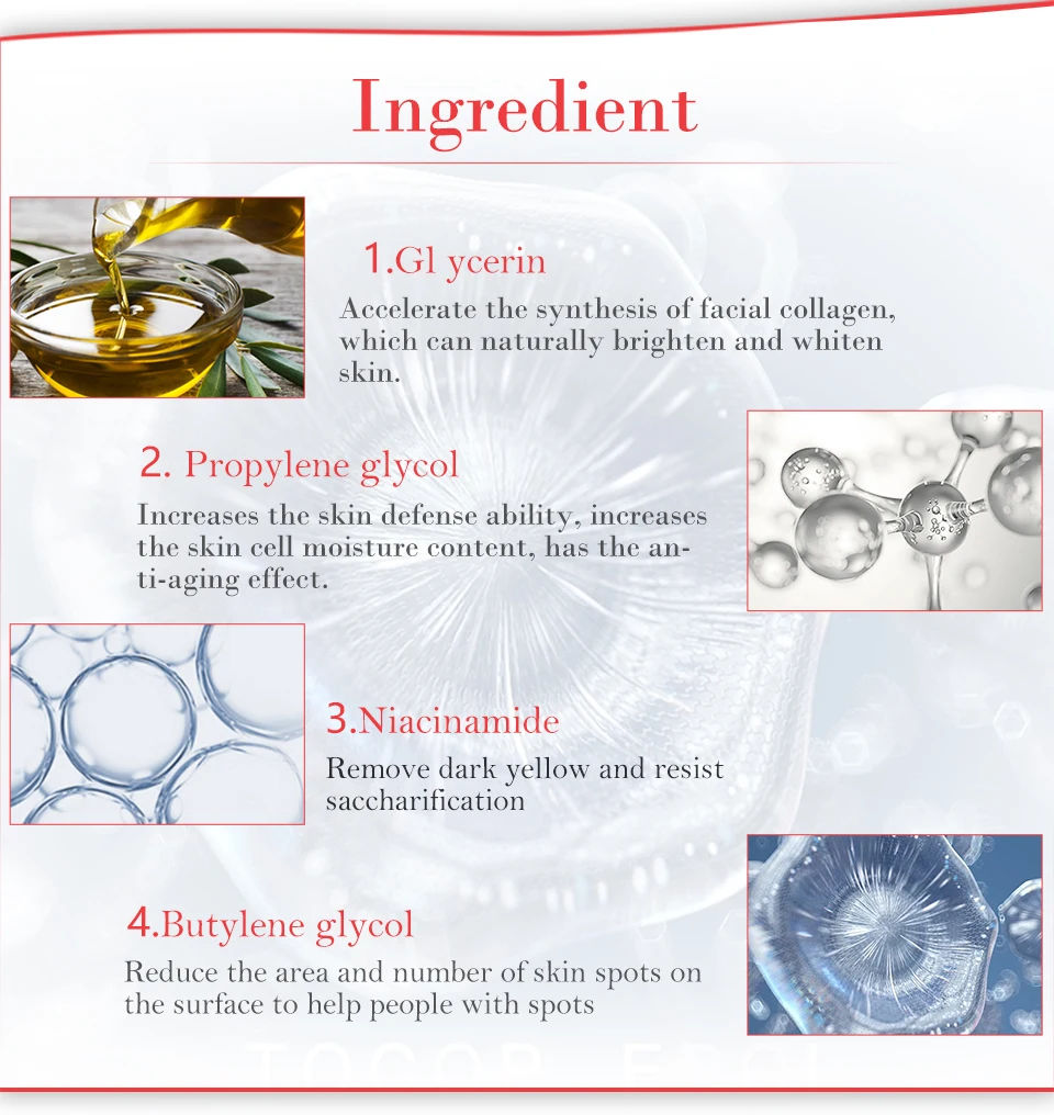 FTEENPLY Nicotinamide Сыворотка для лица Отбеливание и осветление гиалуроновой кислоты эссенция увлажняющая Антивозрастная усадка уход за поры кожи