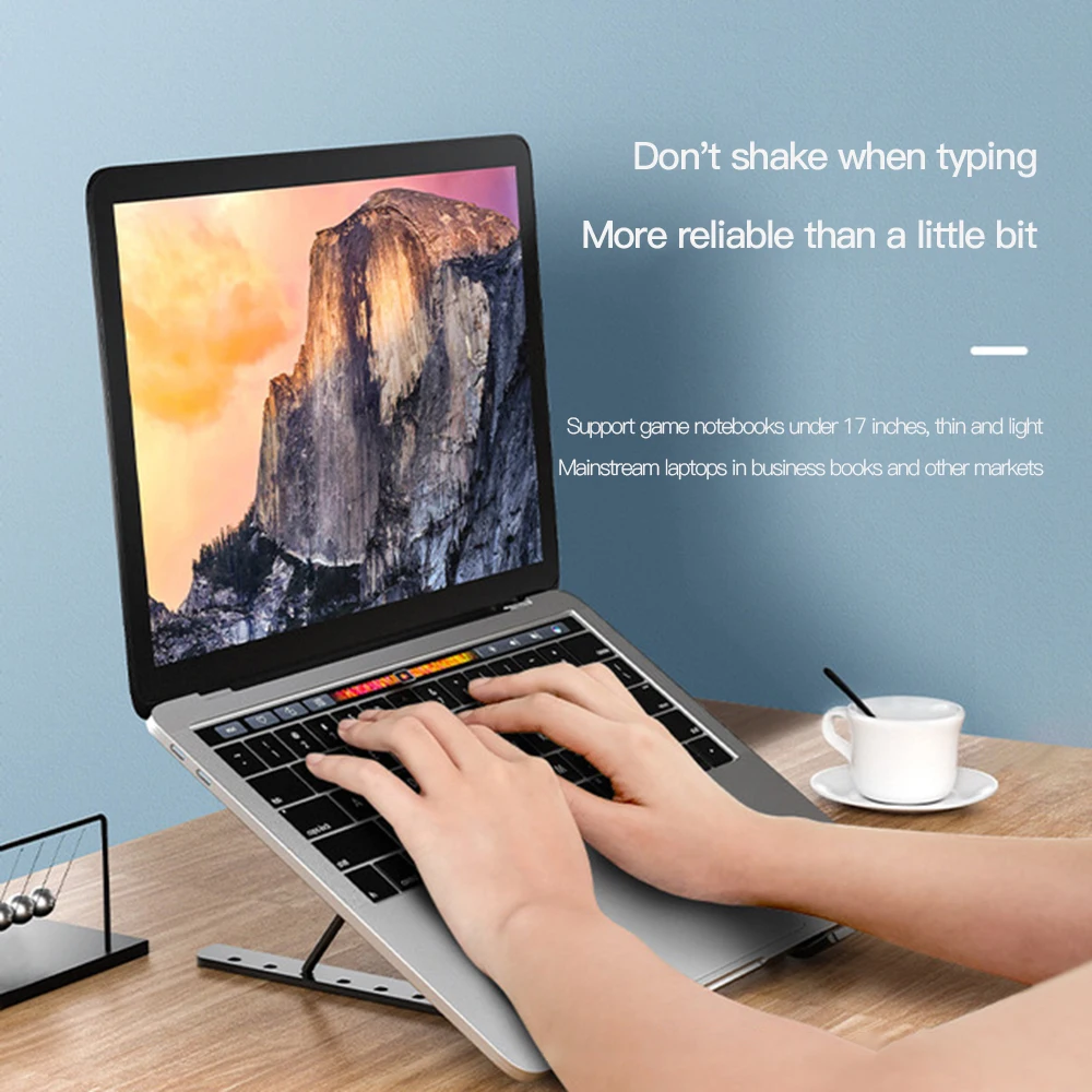 Складная подставка для ноутбука 10 17 дюймов с охлаждающим вентилятором