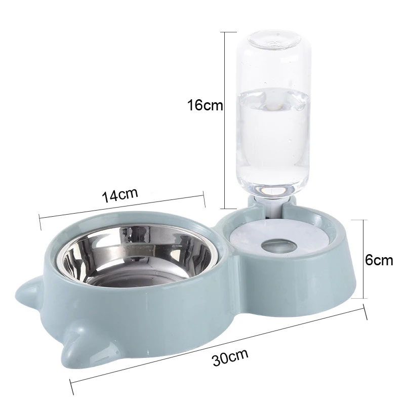 

1.8L Bubble Pet Dog Bowls Cat Water Fountain Automatic Pet Feeder For Dogs Cats Pet Drinking Dispenser Dog Double Bowl