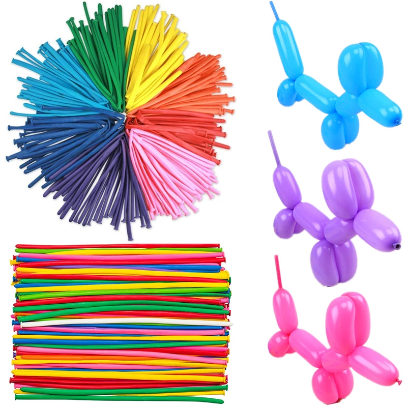 Новинка 10 шт макарун Волшебные длинные латексные шары 260N 360N 660N