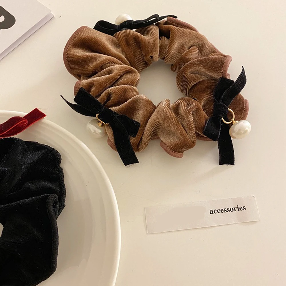 

1pc Women Bow Scrunchies Ponytail Holder for Women Hair Accessories Bowknot Elastic Hair Rope Hairbands