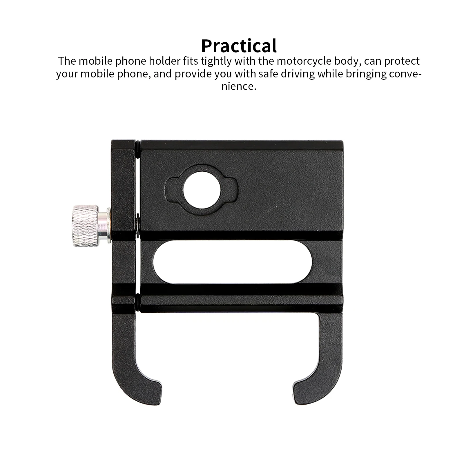 

Universal Aluminum Alloy Motorcycle Phone Bracket Adjustable Motorcycle Mobile Phone Holder X with Installation Accessories