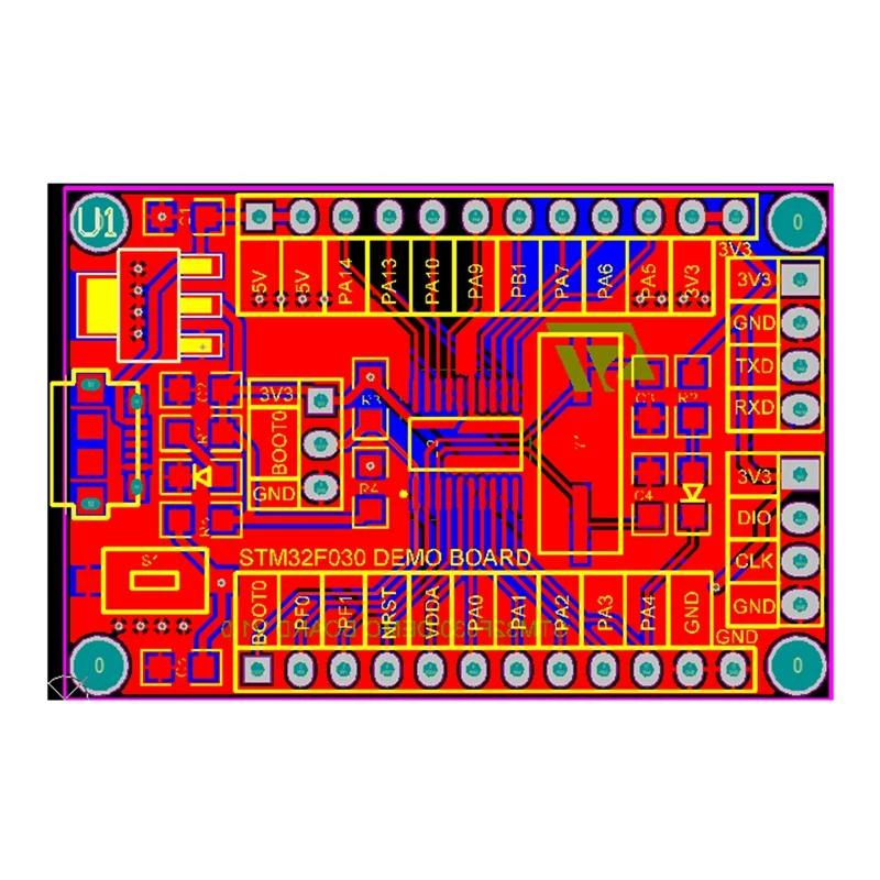 

STM32F030F4P6 Development Board Small Systems CORTEX-M0 Core 32Bit Mini System Development Panels
