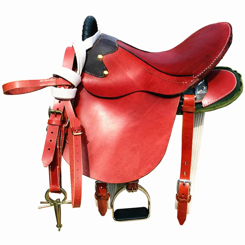 Leather Saddle 95 Military Saddle Armrest Saddle