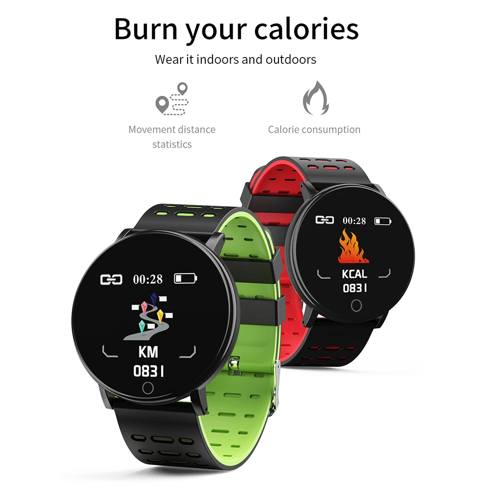 Смарт часы Y19 с цветным экраном Bluetooth IP68 водостойкие|Смарт-часы| |