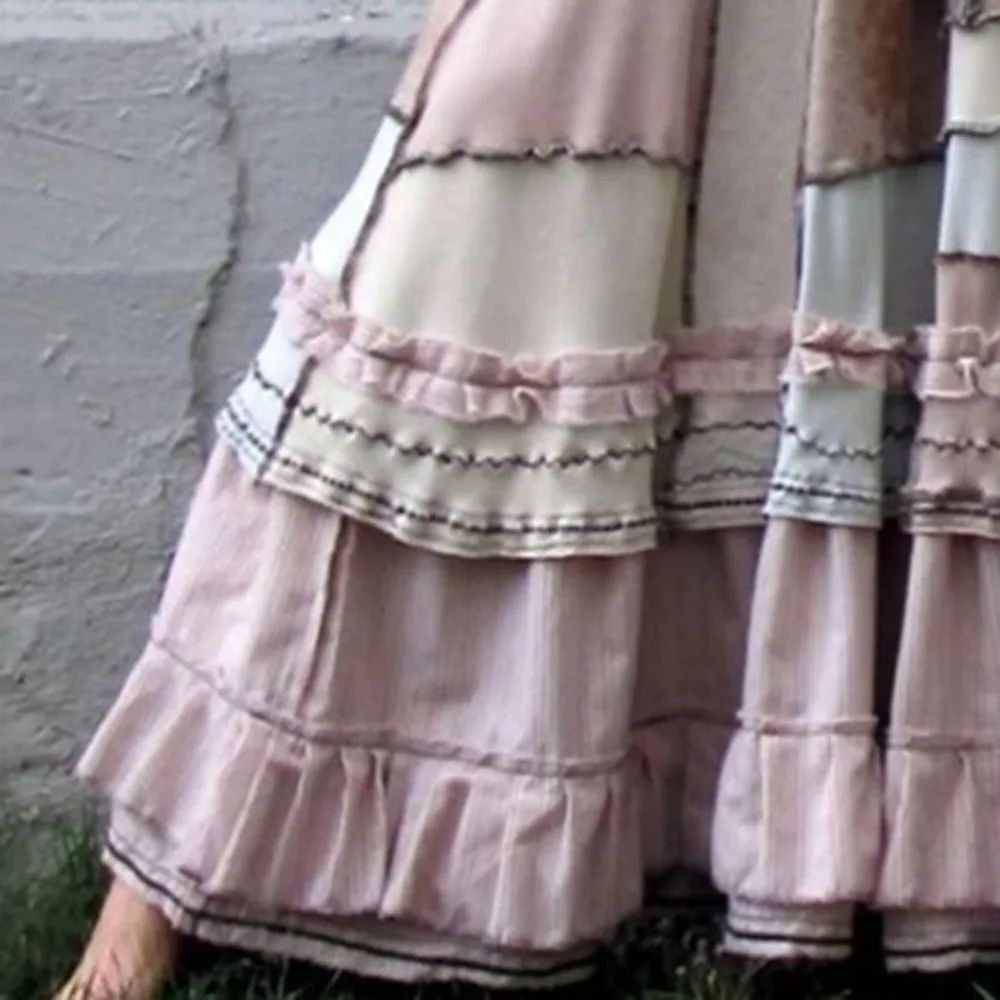 Лоскутное дизайнерское женское осеннее платье макси зимнее винтажное большого