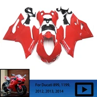 for ducati 1199 12 14 motorcycle abs injection body fairing kit motorcycle 1199 2012 2013 2014 abs fairing kit body black
