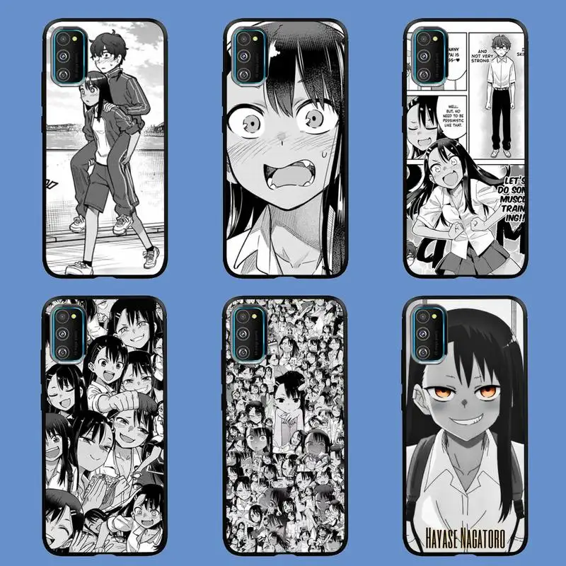 

Nagatoro San Aesthetic Black Phone Case For Samsung Galaxy J2 J4 Plus J5 Prime J6 J7 2016 Note 5 7 8 9 10 Cover Fundas Coque