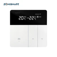 zemismart mijia smart wifi thermostat temperature controller for electric floor heating mi home app voice control