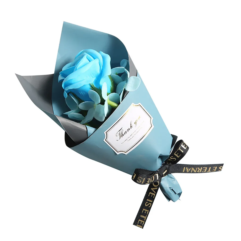 

Valentine's Day DIY Soap Flower Gift Rose Box Bouquet Wedding Home Festival Gift