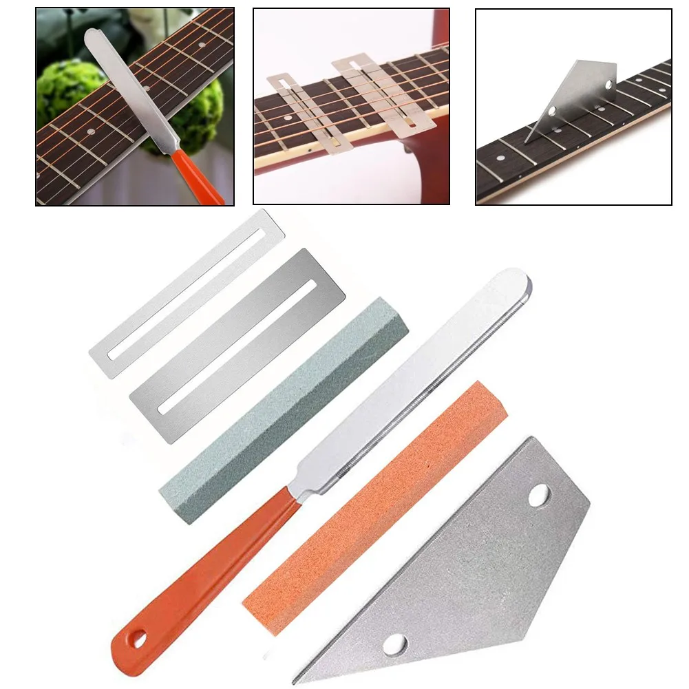 

Guitar Luthier Tools Fret Crowning File Leveling Grinding Fingerboard Protector Acoustic Guitar Repair Tool Parts Accessories