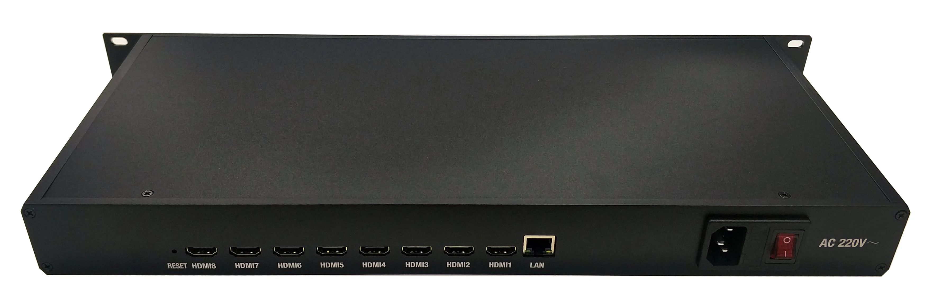 1U ШАССИ 8 HDMI к ip H.264 H.265 HDMI IPTV rtmp кодировщик YouTube H265 HEVC H264 MPEG4 RTMP живой поток WOWZA Facebook Live