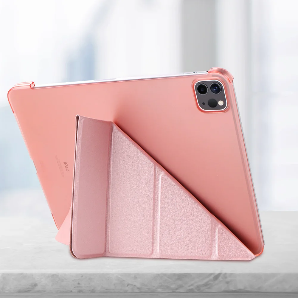 Умный Магнитный чехол для iPad Pro 11 2018 GOLP Сверхтонкая искусственная кожа + Жесткий