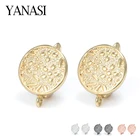 2020 новые большие круглые серьги фурнитура Аксессуары для DIY женщин ручной работы серьги для изготовления ювелирных изделий застежки на крючках для ушей оптовая продажа швензы