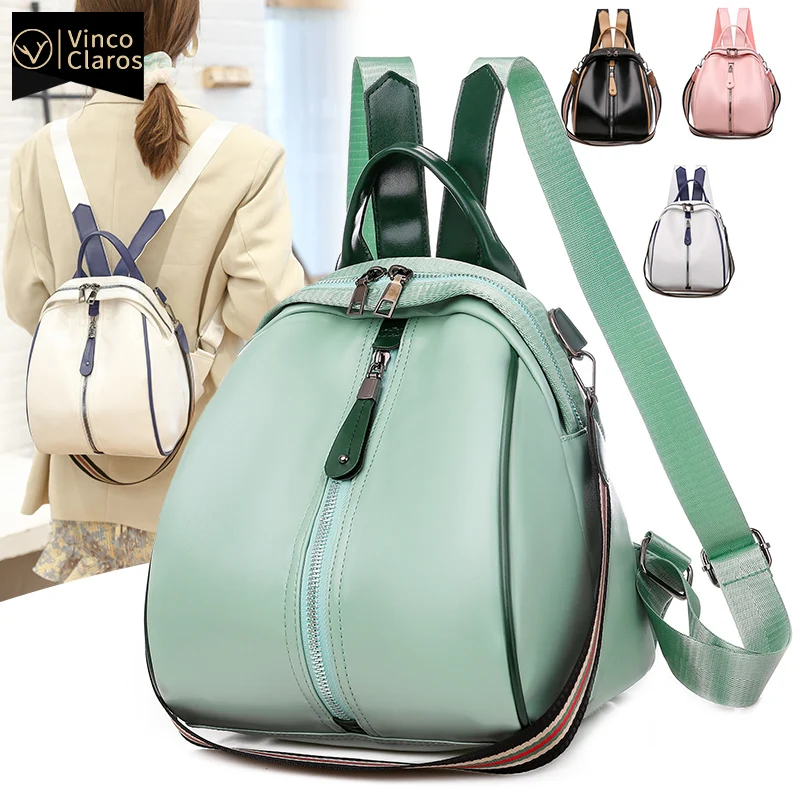 

Модный мини-рюкзак для женщин, милый маленький кожаный дорожный ранец для девочек-подростков