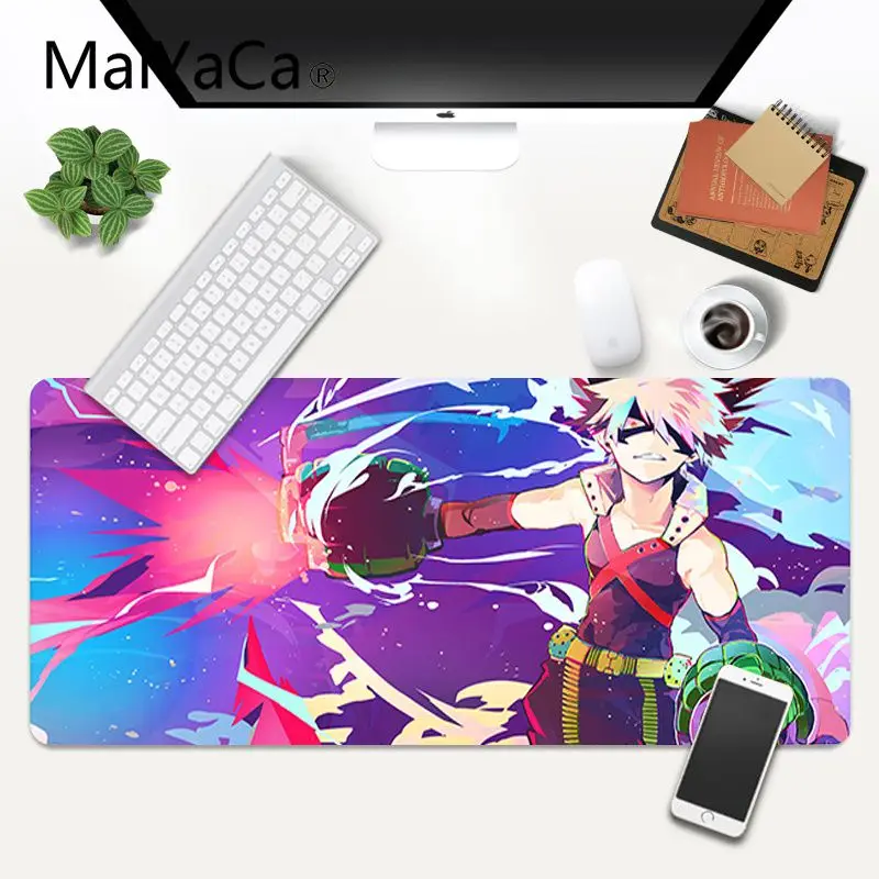 

Anime Katsuki Bakugou Hot Sales Office Mice Gamer Soft Mouse Pad Size for 7.08*8.65inch and 9.83*11.4inch Gaming Mousepads