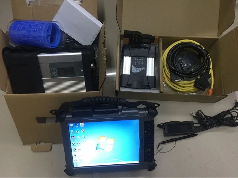Лучшее Качество mb star c5 для bmw icom next 2 в 1 с ноутбуком ix104 планшет i7 4g super ssd