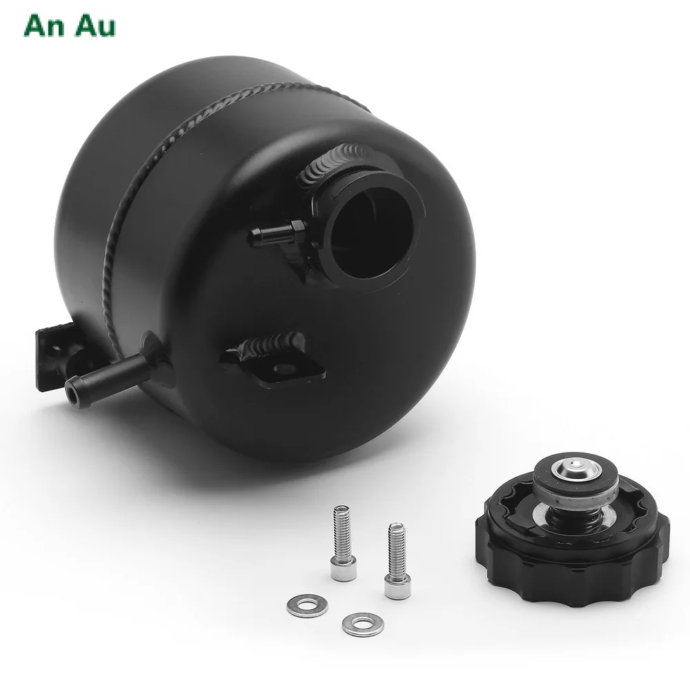 

For Mini Cooper S R52 R53 Car Coolant Header Expansion Overflow Water Tank & Cap Reservoir Aluminum Can Car Accessories