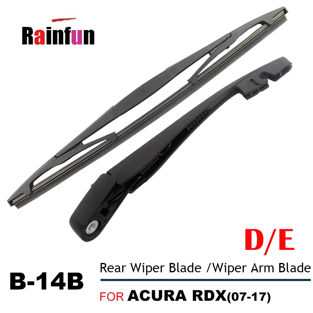 Передние и задние щетки стеклоочистителя RAINFUN для Acura RDX 2007-2017 MDX 2007-2016 B-14B рычаги