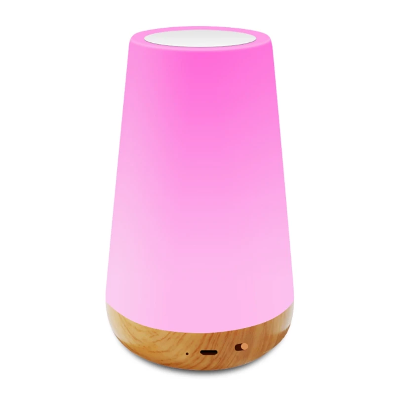 

Rechargeable Smart LED Contact Control Night Light Induction Dimmer Intelligent Bedside Lamp Dimmable Table Nursing Lamp