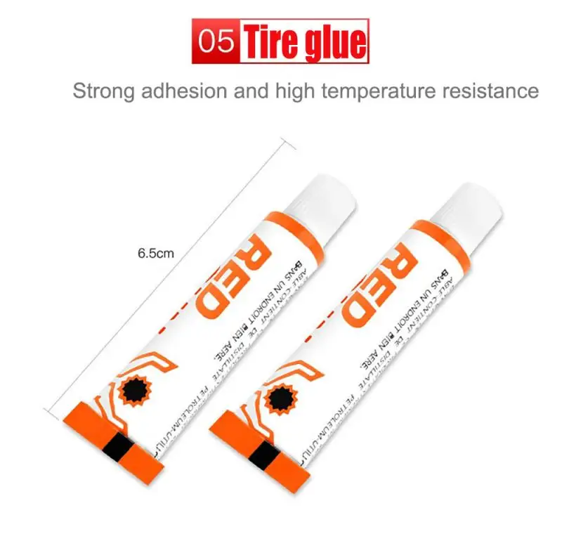 

Motorcycle Tire Repair Tool Bicycle Inner Tube Damage Repair Kit DIY Tire Repair Kit For Motorcycle And Bicycle Outdoor Riders