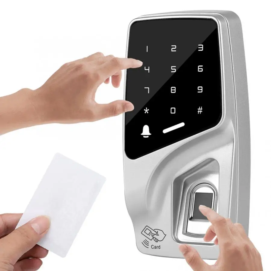 125 кГц RFID ID карты полупроводниковый пароль сенсорный отпечаток пальца металла