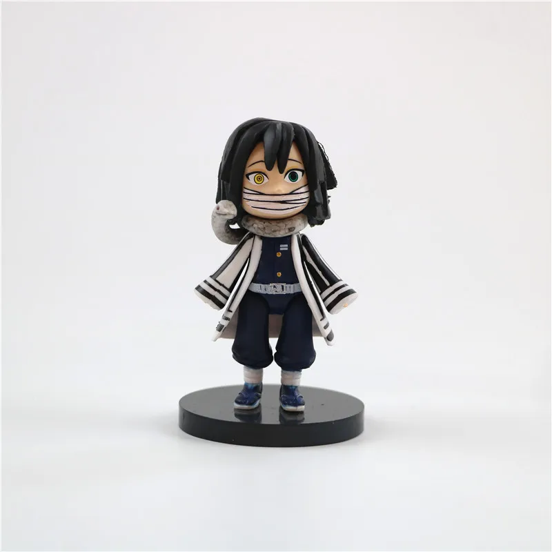 9 шт./компл. демон убийца аниме Kimetsu без Yaiba Рисунок 8 см томилочка Giyuu кохау Shinobu Rengoku