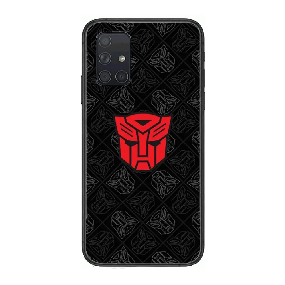 

Transformers Bumblebee Phone Case Hull For Samsung Galaxy A 50 51 20 71 70 40 30 10 E 4G 5G S Black Shell Art Cell Cover