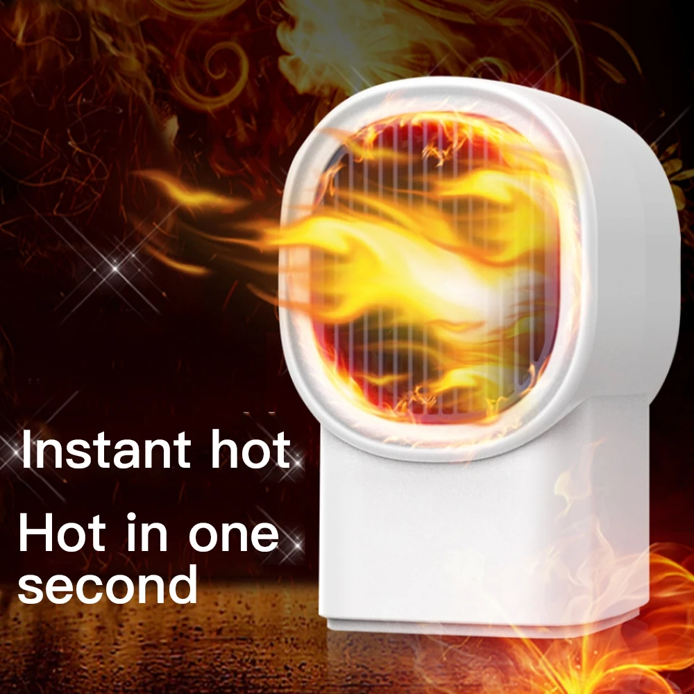 400 Вт мини обогреватель Настольный маленький Электрический воздушный вентилятор