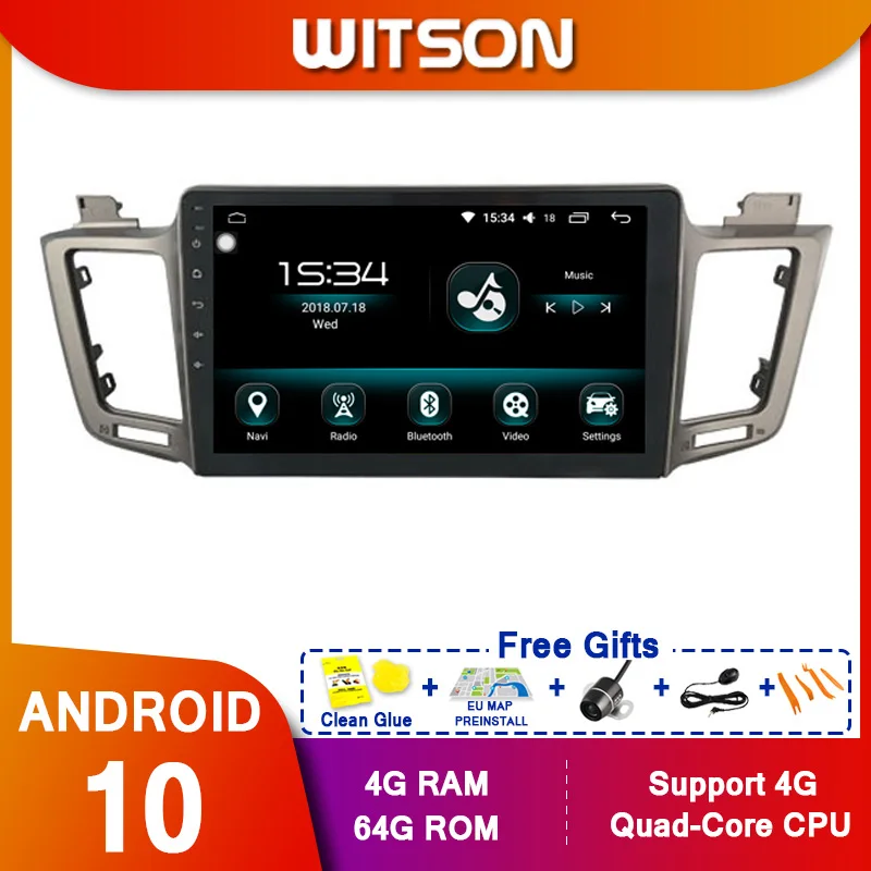 WITSON 10 2 &quotFULL HD сенсорный экран Android 0 Восьмиядерный Автомобильный GPS