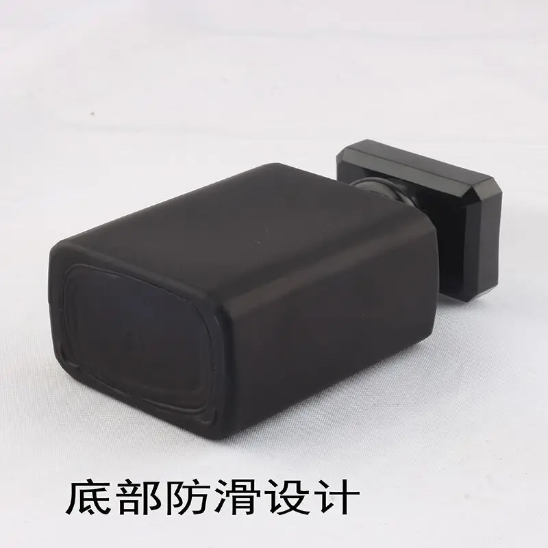 

Refillable 50ml Transparent and Black Glass Perfume Empty Bottle 100PCS/LOT