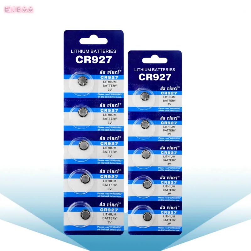 5 шт./MJKAA CR927 Кнопочная батарея CR927 Dl927 Ecr927 5011 л Br927 литиевая батарея Lm927 5011 Lc Kcr927 часы батарея