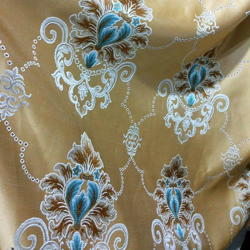 Роскошные драпировочные занавески в европейском стиле из материала роскошные с