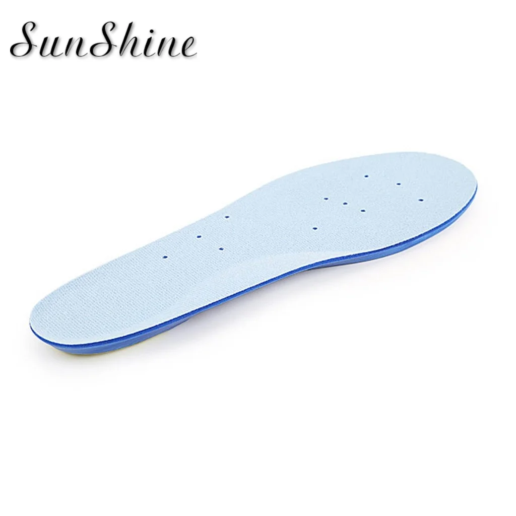 2 шт. спортивные стельки из ПУ кожи мужские впитывающие пот дышащие ударные