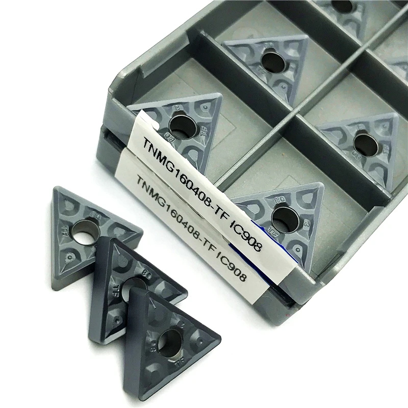 TNMG160408 TF IC907 внешняя фотопластина токарный станок с ЧПУ TNMG 160408 Токарные вставки |