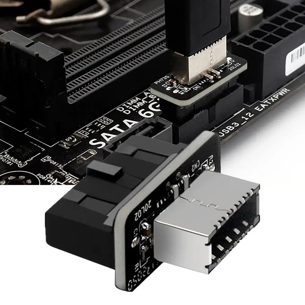 Практичный разъем для материнской платы с USB 19/20 Pin На Type-E | Компьютеры и офис