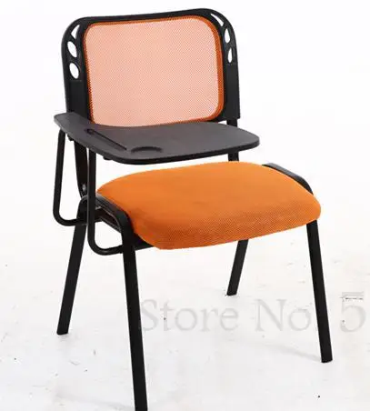 Учебный стул с письменной доской и настольной складной спинкой для студентов