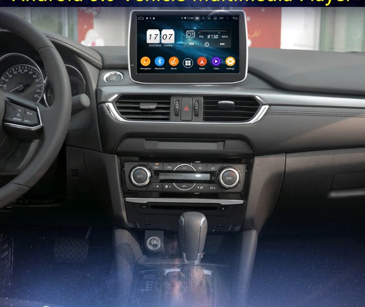 Автомобильный мультимедийный плеер Carplay 8 ядер Android 10 для mazda 6 Atenza 2017 2018 dvd