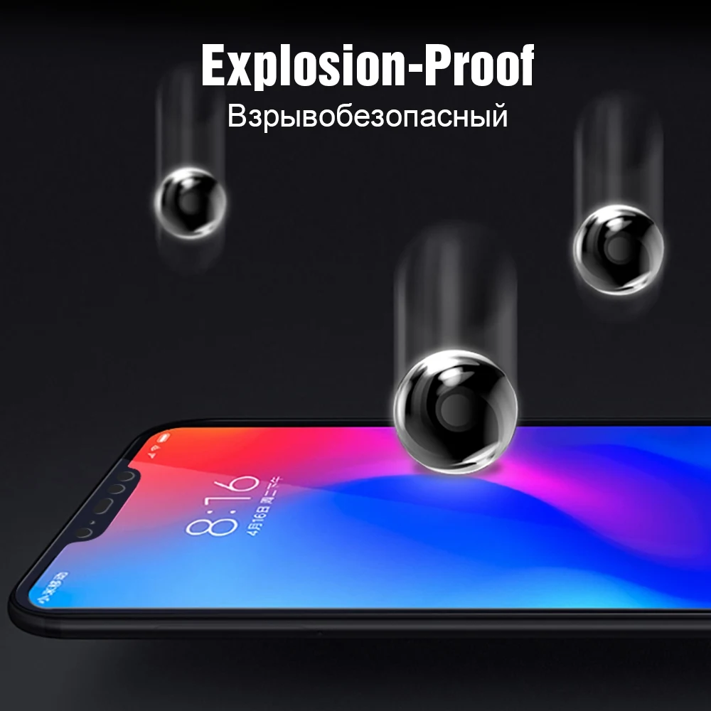 21D Стекло для Xiaomi Redmi Note 7 6 Pro 5 4X Экран протектор Red mi 7A закаленное 9 SE 8 A2 Lite A3 CC9 |