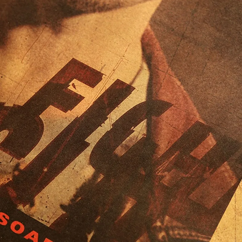 

Movie Fight Club Kraft Paper Poster Home Room Wall Decoration Painting 50.5x35cm